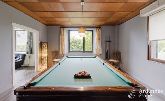 Ferienhaus Sourbrodt 15 Pers. Ardennen Schwimmbad Wellness