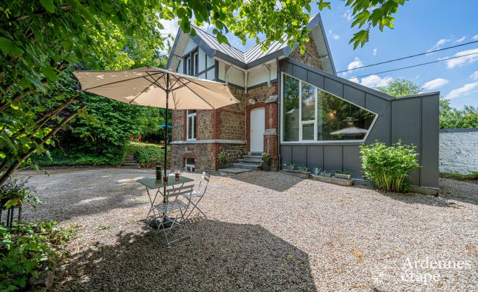 Charmantes Ferienhaus f�r 4 Personen in Spa mit 2 Schlafzimmern und Privatgarten mit Grill