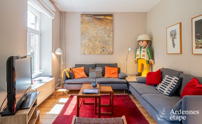 Charmantes Ferienhaus f�r 4 Personen in Spa mit 2 Schlafzimmern und Privatgarten mit Grill