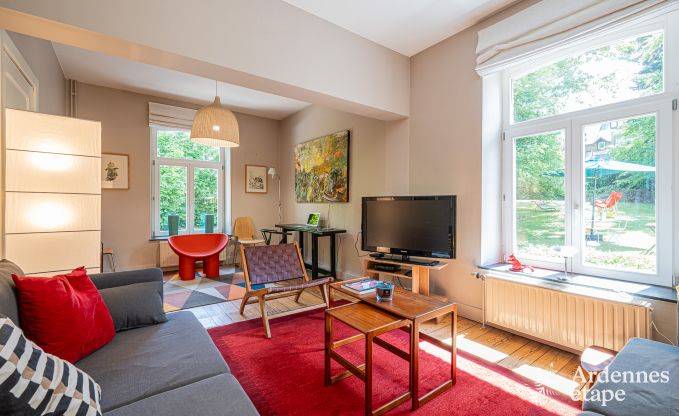 Charmantes Ferienhaus f�r 4 Personen in Spa mit 2 Schlafzimmern und Privatgarten mit Grill