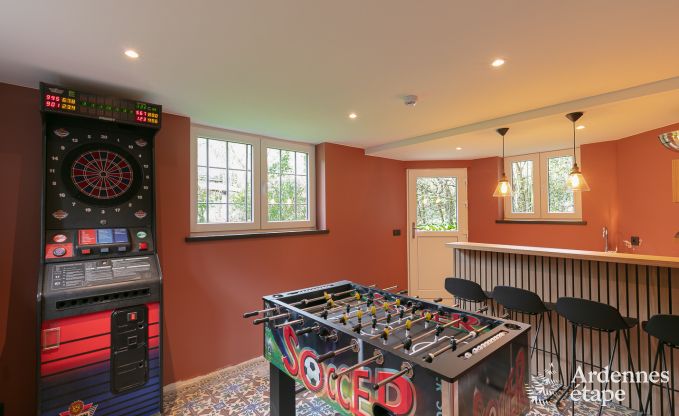 Gerumiges Cottage fr 8 Personen in Spa mit Sauna, Jacuzzi, 4 Schlaf- und Badezimmern und Privatgarten