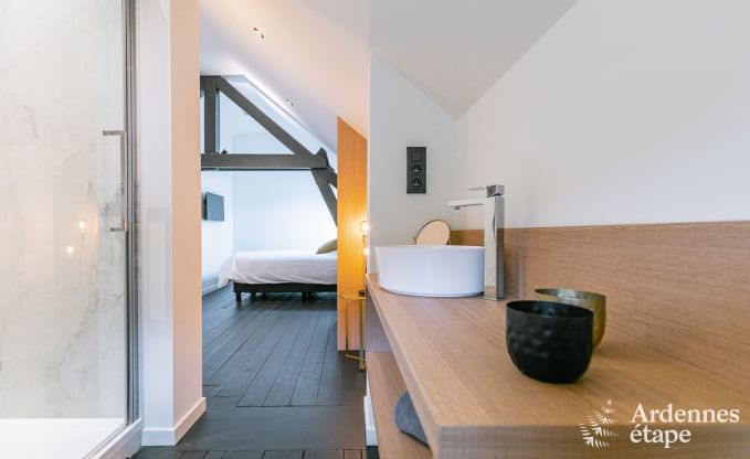 Gerumiges Cottage fr 8 Personen in Spa mit Sauna, Jacuzzi, 4 Schlaf- und Badezimmern und Privatgarten