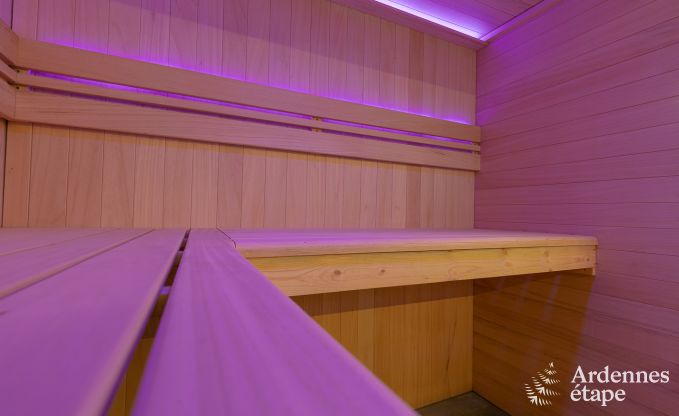 Gerumiges Cottage fr 8 Personen in Spa mit Sauna, Jacuzzi, 4 Schlaf- und Badezimmern und Privatgarten