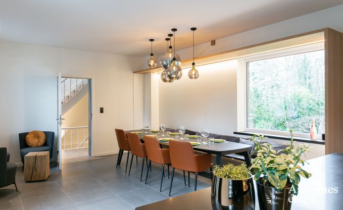 Gerumiges Cottage fr 8 Personen in Spa mit Sauna, Jacuzzi, 4 Schlaf- und Badezimmern und Privatgarten