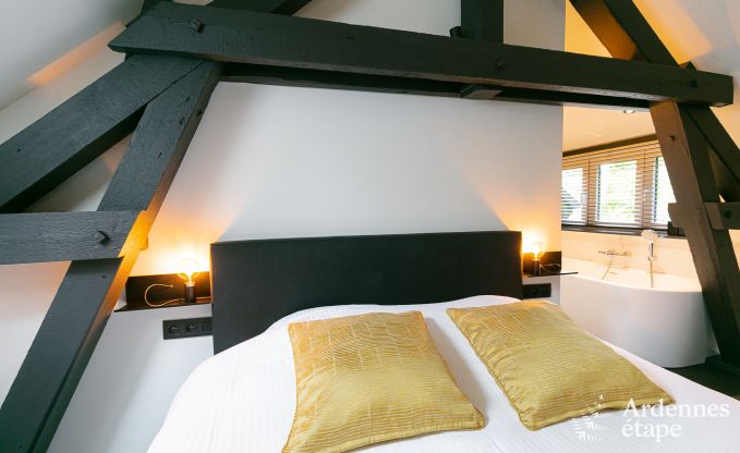 Gerumiges Cottage fr 8 Personen in Spa mit Sauna, Jacuzzi, 4 Schlaf- und Badezimmern und Privatgarten