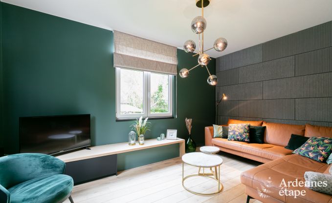 Gerumiges Cottage fr 8 Personen in Spa mit Sauna, Jacuzzi, 4 Schlaf- und Badezimmern und Privatgarten