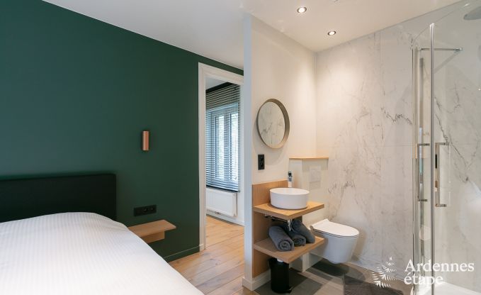 Gerumiges Cottage fr 8 Personen in Spa mit Sauna, Jacuzzi, 4 Schlaf- und Badezimmern und Privatgarten