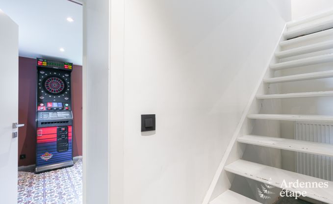 Gerumiges Cottage fr 8 Personen in Spa mit Sauna, Jacuzzi, 4 Schlaf- und Badezimmern und Privatgarten