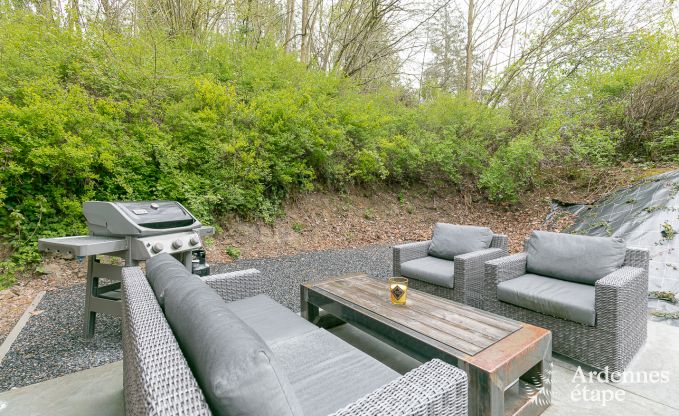 Gerumiges Cottage fr 8 Personen in Spa mit Sauna, Jacuzzi, 4 Schlaf- und Badezimmern und Privatgarten