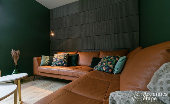 Gerumiges Cottage fr 8 Personen in Spa mit Sauna, Jacuzzi, 4 Schlaf- und Badezimmern und Privatgarten