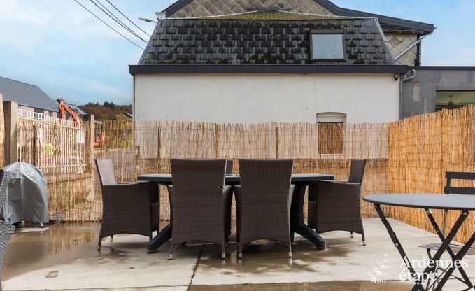 Ger�umiges Ferienhaus f�r 8 Personen in Spa in den Ardennen: 4 Schlafzimmer, 2 Badezimmer und eine private Terrasse, 1 km vom Stadtzentrum entfernt.