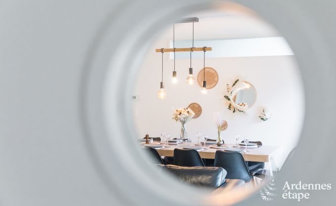 Ger�umiges Ferienhaus f�r 8 Personen in Spa in den Ardennen: 4 Schlafzimmer, 2 Badezimmer und eine private Terrasse, 1 km vom Stadtzentrum entfernt.