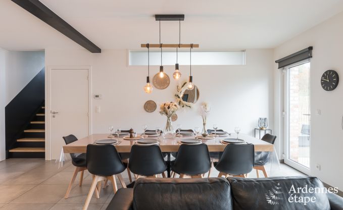 Ger�umiges Ferienhaus f�r 8 Personen in Spa in den Ardennen: 4 Schlafzimmer, 2 Badezimmer und eine private Terrasse, 1 km vom Stadtzentrum entfernt.