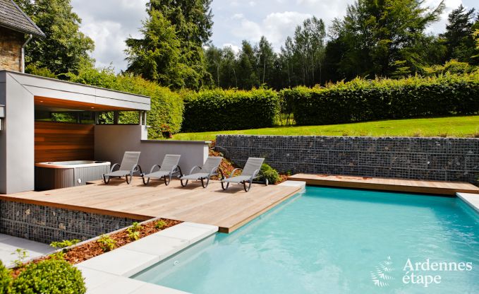 Luxusvilla Spa 14 Pers. Ardennen Schwimmbad Wellness