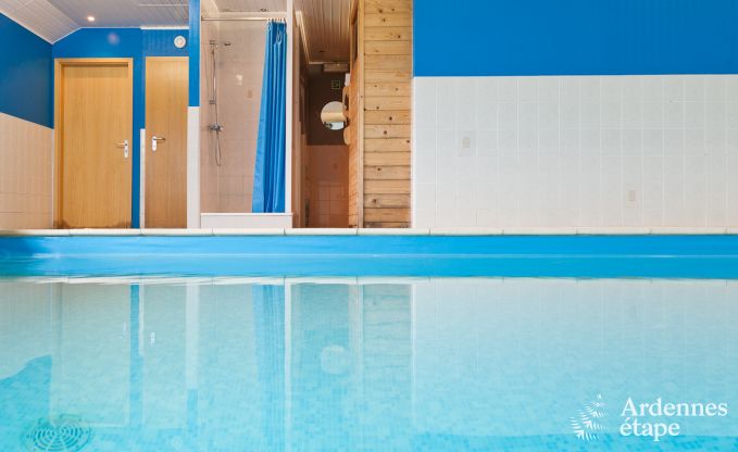 4-Sterne-Ferienhaus mit Schwimmbad für 15 Personen bei Spa, Hund erlaubt