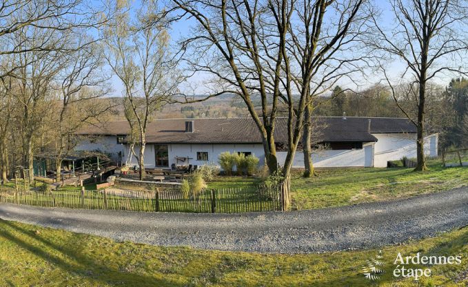 Außergewöhnliches Ferienhaus für 24 P. in den Ardennen (Spa)