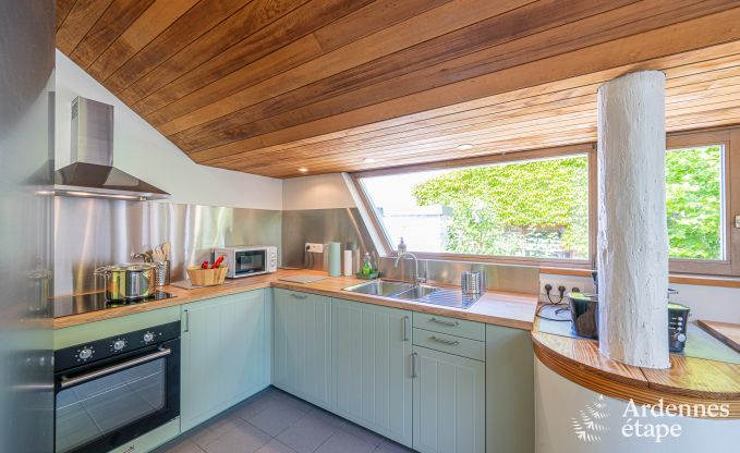 Charmantes Ferienhaus f�r 4 Personen in Spa mit 2 Schlafzimmern und Privatgarten mit Grill