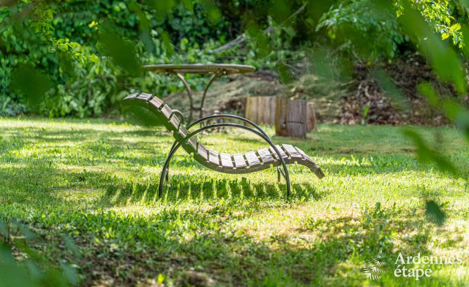 Charmantes Ferienhaus f�r 4 Personen in Spa mit 2 Schlafzimmern und Privatgarten mit Grill