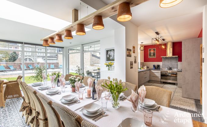 Ferienhaus Spa 12 Pers. Ardennen Wellness