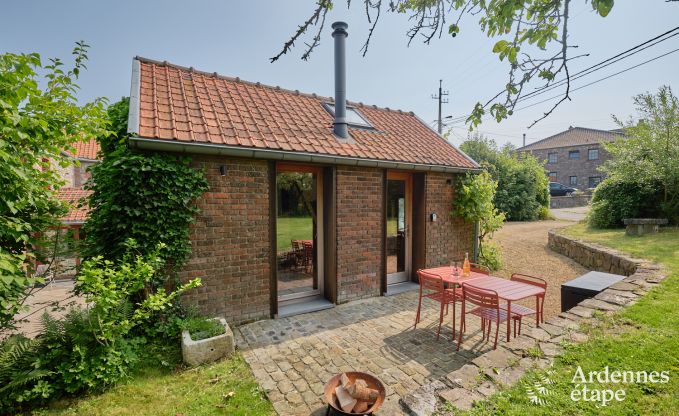 Tiny House mit Holzofen und privatem Garten in Sprimont, Hohes Venn