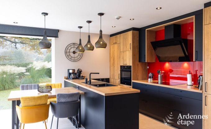 Ferienhaus Stavelot mit Whirlpool und Aussicht 4 Pers. Ardennen