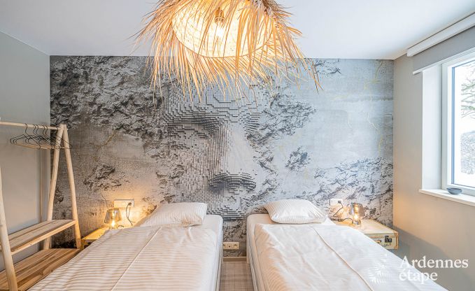 Ferienhaus Stavelot mit Whirlpool und Aussicht 4 Pers. Ardennen