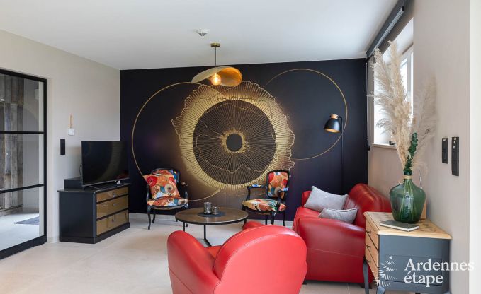 Ferienhaus Stavelot mit Whirlpool und Aussicht 4 Pers. Ardennen