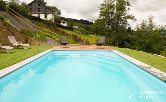 Ferienhaus Stavelot 8/9 Pers. Ardennen Schwimmbad Wellness