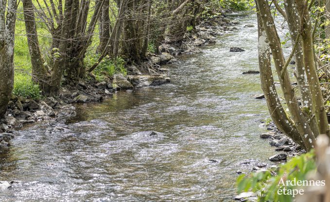 Wunderschönes Chalet am Flussufer für 6 Personen in den Ardennen (Stoumont)
