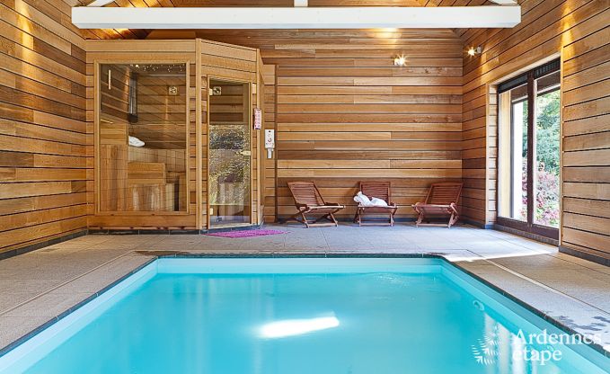 Luxusvilla mit Schwimmbad und Wellness für 20 Personen in Stoumont