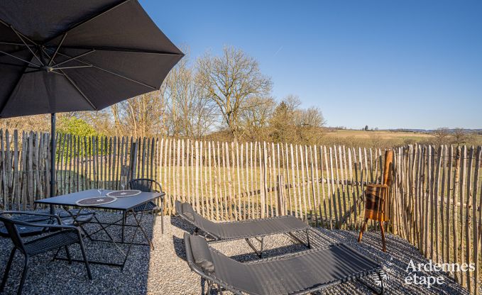 Charmantes Ferienhaus in Stoumont fr 3 Personen mit privater Terrasse