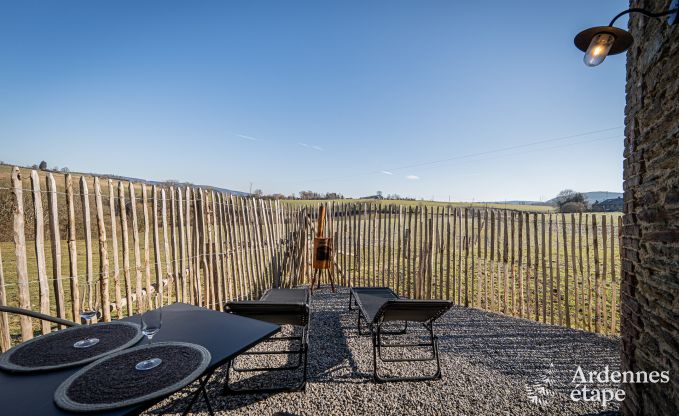 Charmantes Ferienhaus in Stoumont fr 3 Personen mit privater Terrasse