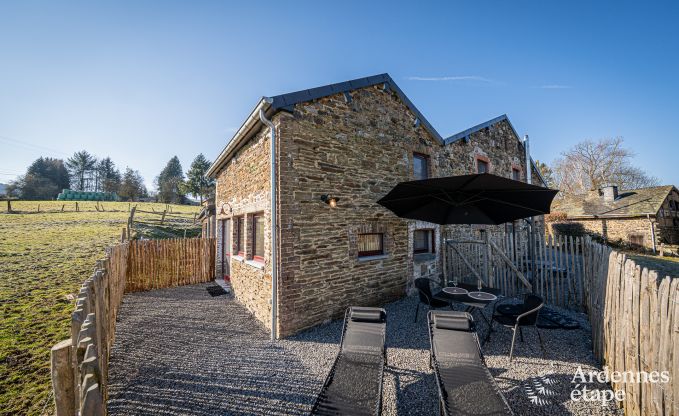 Charmantes Ferienhaus in Stoumont fr 3 Personen mit privater Terrasse