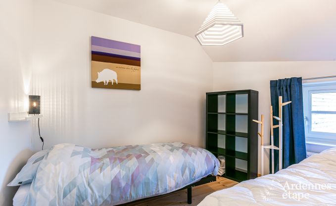 Mietung Haus 6 Personen in Stoumont, Ardennen, 3 Schlafzimmer, privater Garten, Terrasse mit Grill, optimaler Komfort
