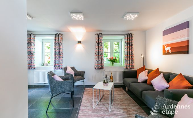 Mietung Haus 6 Personen in Stoumont, Ardennen, 3 Schlafzimmer, privater Garten, Terrasse mit Grill, optimaler Komfort