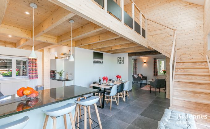 Mietung Haus 6 Personen in Stoumont, Ardennen, 3 Schlafzimmer, privater Garten, Terrasse mit Grill, optimaler Komfort