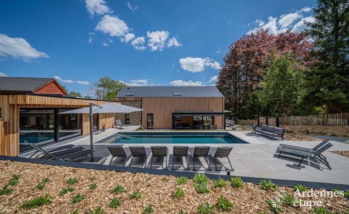 Ferienhaus Tenneville 10 Pers. Ardennen Schwimmbad Wellness