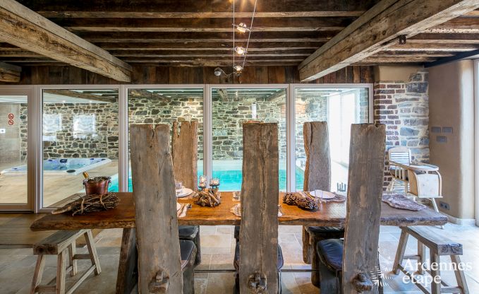 Ferienhaus Theux 6/8 Pers. Ardennen Schwimmbad Wellness