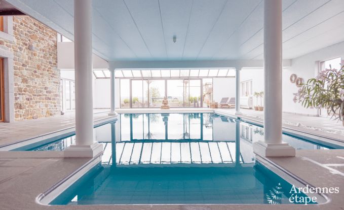 Luxusvilla Theux 4/5 Pers. Ardennen Schwimmbad Wellness
