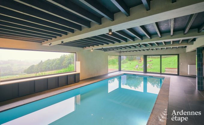 Ferienhaus Trois-Ponts 38/47 Pers. Ardennen Schwimmbad Wellness