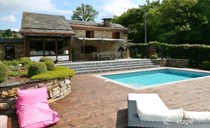 Luxusvilla Trois-Ponts 9 Pers. Ardennen Schwimmbad Wellness