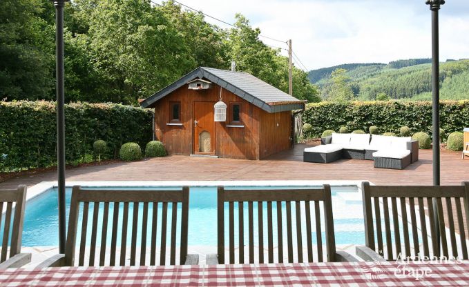 Luxusvilla Trois-Ponts 9 Pers. Ardennen Schwimmbad Wellness