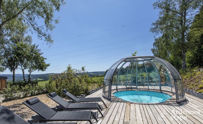 auergewhnliche Ferienwohnung Trois-Ponts 4 Pers. Ardennen Schwimmbad Wellness