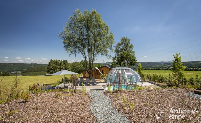 auergewhnliche Ferienwohnung Trois-Ponts 4 Pers. Ardennen Schwimmbad Wellness