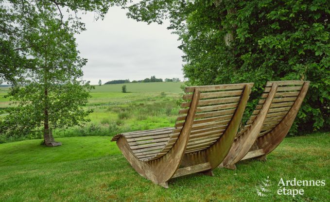 Wellness-Aufenthalt in Vaux-sur-Sre fr 8 Personen mit Spa, Pool und Blick auf die Ardennen