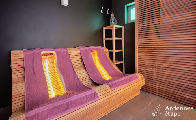 Wellness-Aufenthalt in Vaux-sur-Sre fr 8 Personen mit Spa, Pool und Blick auf die Ardennen