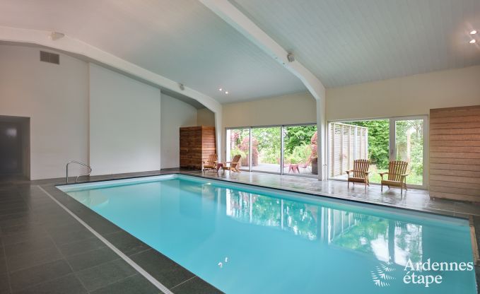 Wellness-Aufenthalt in Vaux-sur-Sre fr 8 Personen mit Spa, Pool und Blick auf die Ardennen