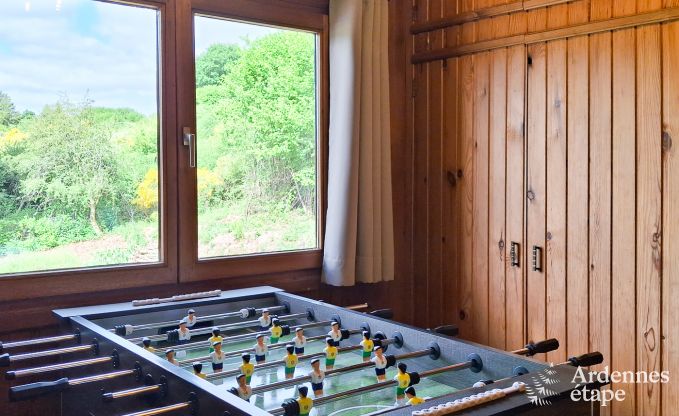 Charmantes Chalet in Vencimont fr 4-6 Personen: renoviert 2025, familienfreundliche Annehmlichkeiten und fahrradfreundliche Lage