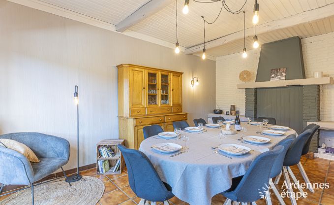 Chalet Vencimont 9 Pers. Ardennen Wellness