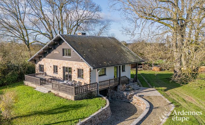 Chalet Vencimont 10 Pers. Ardennen Wellness